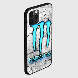 Чехол для iPhone 12 Pro Max MONSTER WHITE БЕЛЫЙ МОНСТР, цвет: 3D-черный — фото 2