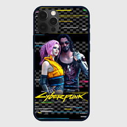 Чехол для iPhone 12 Pro Max Johnny и Vi Girl, цвет: 3D-черный