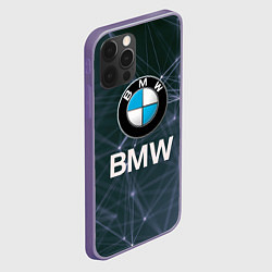 Чехол для iPhone 12 Pro Max БМВ - BMW Абстракция, цвет: 3D-серый — фото 2