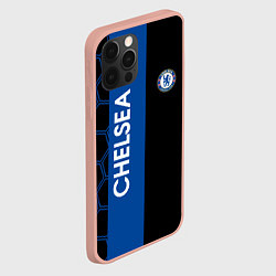 Чехол для iPhone 12 Pro Max Челси футбольный клуб, цвет: 3D-светло-розовый — фото 2