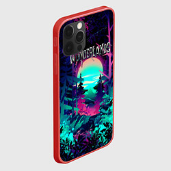 Чехол для iPhone 12 Pro Max WONDERLANDS Легендарный Лес, цвет: 3D-красный — фото 2