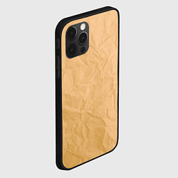 Чехол для iPhone 12 Pro Max Cream paper, цвет: 3D-черный — фото 2