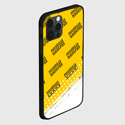 Чехол для iPhone 12 Pro Max RUSSIAN EMPIRE Краски Паттерн, цвет: 3D-черный — фото 2