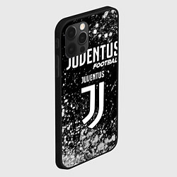 Чехол для iPhone 12 Pro Max ЮВЕНТУС Football Краска, цвет: 3D-черный — фото 2