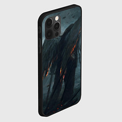 Чехол для iPhone 12 Pro Max Leos Падший Ангел Одиночества, цвет: 3D-черный — фото 2