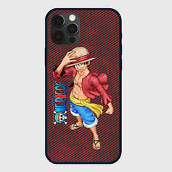 Чехол для iPhone 12 Pro Max Луффи- One Piece или Большой куш, цвет: 3D-черный