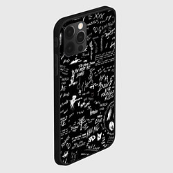 Чехол для iPhone 12 Pro Max XXXTENTACION LOGOBOMBING, цвет: 3D-черный — фото 2