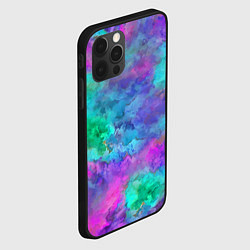 Чехол для iPhone 12 Pro Max Красочный летний паттерн, цвет: 3D-черный — фото 2