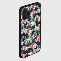 Чехол для iPhone 12 Pro Max Цветы Деревенской Жимолости, цвет: 3D-черный — фото 2