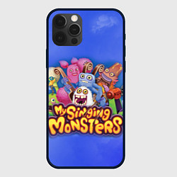 Чехол для iPhone 12 Pro Max My singing monsters поющие монстры, цвет: 3D-черный