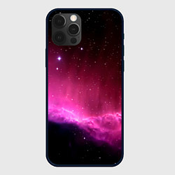 Чехол для iPhone 12 Pro Max Night Nebula, цвет: 3D-черный