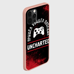 Чехол для iPhone 12 Pro Max Uncharted Пришел, Увидел, Победил, цвет: 3D-светло-розовый — фото 2