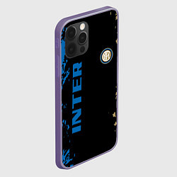 Чехол для iPhone 12 Pro Max Интер inter, цвет: 3D-серый — фото 2