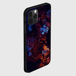 Чехол для iPhone 12 Pro Max Синие и Красные Коралловые Рифы, цвет: 3D-черный — фото 2