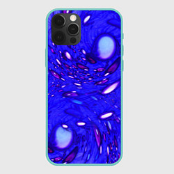 Чехол для iPhone 12 Pro Max Мир пузырей, цвет: 3D-мятный