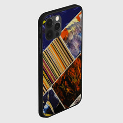 Чехол для iPhone 12 Pro Max Нарезка Из Постеров, цвет: 3D-черный — фото 2