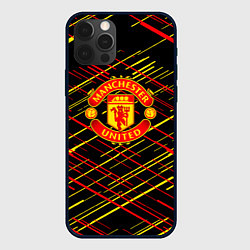 Чехол для iPhone 12 Pro Max Манчестер юнайтед manchester united, цвет: 3D-черный