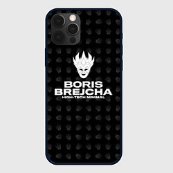 Чехол для iPhone 12 Pro Max Boris Brejcha High-Tech Minimal, цвет: 3D-черный