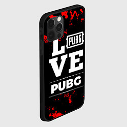 Чехол для iPhone 12 Pro Max PUBG Love Классика, цвет: 3D-черный — фото 2