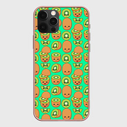 Чехол iPhone 12 Pro Max POSITIVE KIWI FRUIT