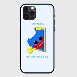 Чехол для iPhone 12 Pro Max POPPY PLAYTIME HAGGY WAGGY that friend, цвет: 3D-черный
