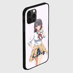 Чехол для iPhone 12 Pro Max МЭГУРИ ШИРОМЭГУРИ OreGairu, цвет: 3D-черный — фото 2