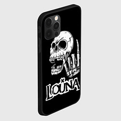 Чехол для iPhone 12 Pro Max Louna череп, цвет: 3D-черный — фото 2