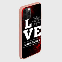 Чехол для iPhone 12 Pro Max Dark Souls Love Классика, цвет: 3D-светло-розовый — фото 2
