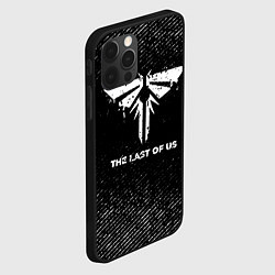 Чехол для iPhone 12 Pro Max The Last Of Us с потертостями на темном фоне, цвет: 3D-черный — фото 2