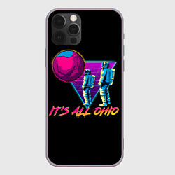 Чехол для iPhone 12 Pro Max Its All Ohio, цвет: 3D-серый