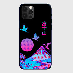 Чехол для iPhone 12 Pro Max Закат на природе, цвет: 3D-черный