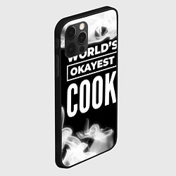 Чехол для iPhone 12 Pro Max Worlds okayest cook - dark, цвет: 3D-черный — фото 2