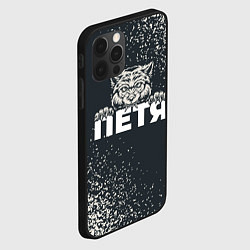 Чехол для iPhone 12 Pro Max Петя зубастый волк, цвет: 3D-черный — фото 2