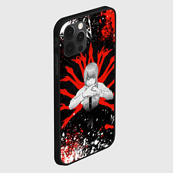 Чехол для iPhone 12 Pro Max Макима : Человек-бензопила, цвет: 3D-черный — фото 2