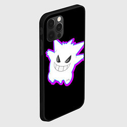 Чехол для iPhone 12 Pro Max Pokemon gengar, цвет: 3D-черный — фото 2