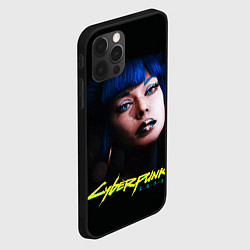 Чехол для iPhone 12 Pro Max Cyberpunk 2077 - Чери Наулин, цвет: 3D-черный — фото 2