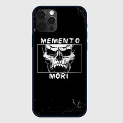 Чехол для iPhone 12 Pro Max SKULL - MOMENTO MORI, цвет: 3D-черный