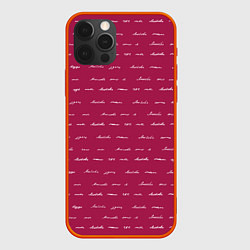 Чехол для iPhone 12 Pro Max Любовь это мы!, цвет: 3D-красный