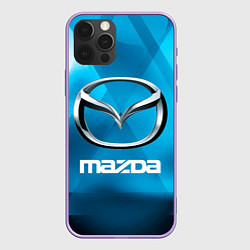 Чехол для iPhone 12 Pro Max Mazda - sport - абстракция, цвет: 3D-сиреневый