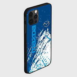 Чехол для iPhone 12 Pro Max Mazda - краска, цвет: 3D-черный — фото 2