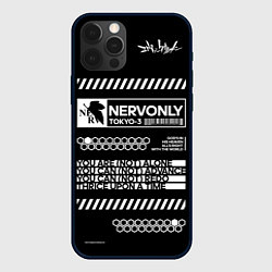 Чехол для iPhone 12 Pro Max NERV Evangelion, цвет: 3D-черный