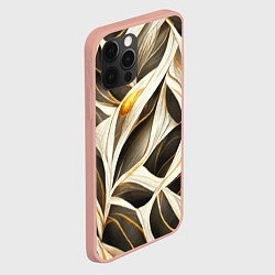 Чехол для iPhone 12 Pro Max Элегантная абстракция, цвет: 3D-светло-розовый — фото 2
