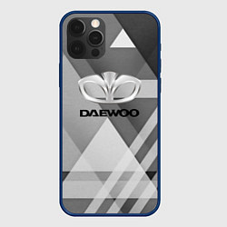 Чехол для iPhone 12 Pro Max Daewoo - logo, цвет: 3D-тёмно-синий