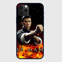 Чехол для iPhone 12 Pro Max ИП МАН - в огне, цвет: 3D-черный