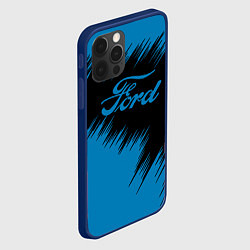 Чехол для iPhone 12 Pro Max Ford focus, цвет: 3D-тёмно-синий — фото 2