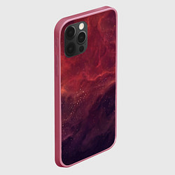 Чехол для iPhone 12 Pro Max Галактический пожар, цвет: 3D-малиновый — фото 2
