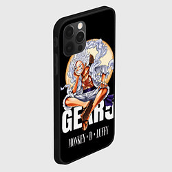 Чехол для iPhone 12 Pro Max Монки Д Луффи 5 гир - One Piece, цвет: 3D-черный — фото 2