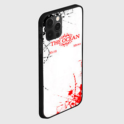 Чехол для iPhone 12 Pro Max Blue october - краска, цвет: 3D-черный — фото 2