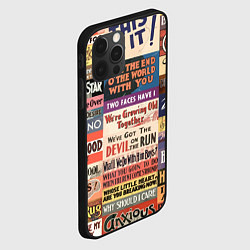 Чехол для iPhone 12 Pro Max Рекламные стикеры - retro, цвет: 3D-черный — фото 2