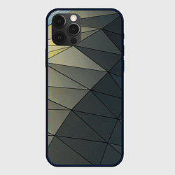 Чехол iPhone 12 Pro Max Абстрактная сетка из множества фигур